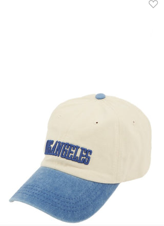 LOS ANGELES 3D Embroidery Cap