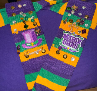 Mardi Gras Junk Sock Style 3